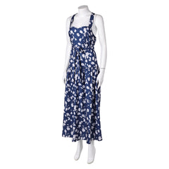 The White Lotus Season 3 (2025) Kate Blue Dress Outfits Cosplay Costume