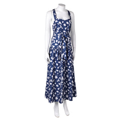The White Lotus Season 3 (2025) Kate Blue Dress Outfits Cosplay Costume