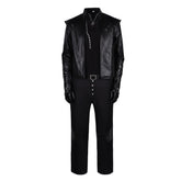 The Witcher Season 4 (2025) Geralt Black Leather Jacket Set Outfits Cosplay Costume