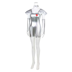 The Wizard of OZ Tin Man Female Version Jumpsuit Set Outfits Cosplay Costume