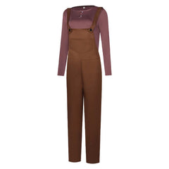 The Wizard Of The Emerald City Ellie Brown Overalls Set Outfits Cosplay Costume