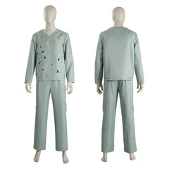 Thunderbolts (2025) Bob Sentry Blue Uniform Damaged Set Outfits Cosplay Costume