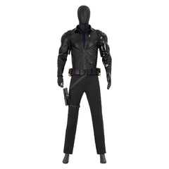Thunderbolts (2025) Bucky Barnes Winter Soldier Black Set Outfits Cosplay Costume