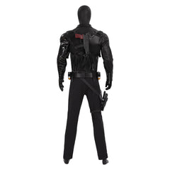 Thunderbolts (2025) Bucky Barnes Winter Soldier Black Set Outfits Cosplay Costume