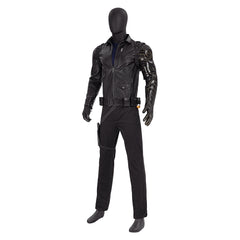 Thunderbolts (2025) Bucky Barnes Winter Soldier Black Set Outfits Cosplay Costume