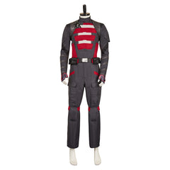 Thunderbolts (2025) John Walker Black Red Set Outfits Cosplay Costume
