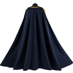 Thunderbolts (2025) Sentry Yellow Jumpsuit Black Cloak Outfits Cosplay Costume