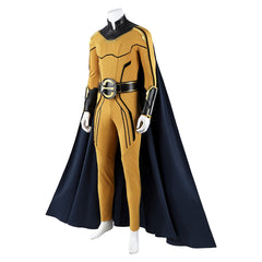 Thunderbolts (2025) Sentry Yellow Jumpsuit Black Cloak Outfits Cosplay Costume