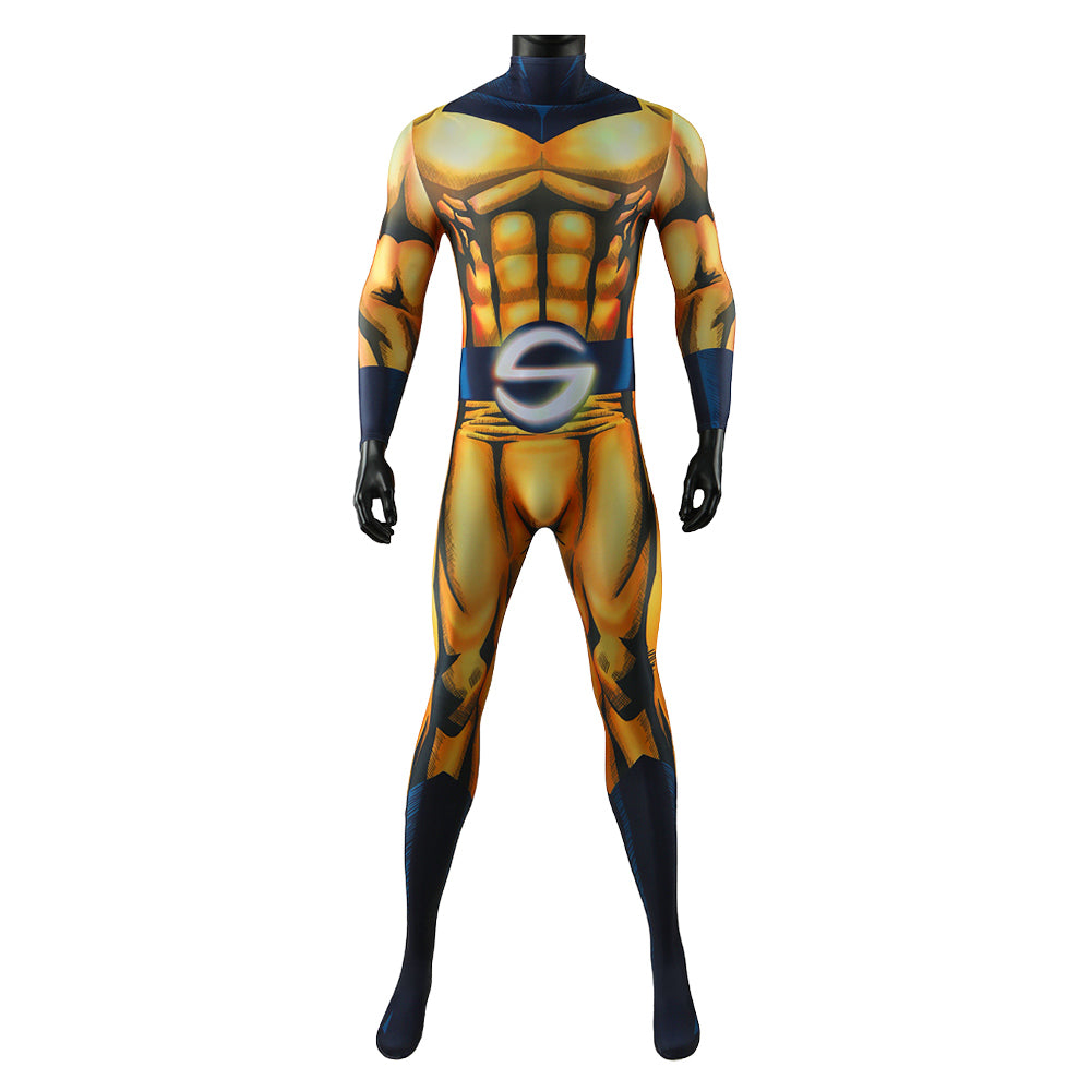 Thunderbolts (2025) Sentry Yellow Jumpsuit Outfits Cosplay Costume Carnival Suit