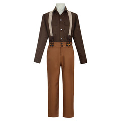 Titanic Jack Dawson Brown Set Outfits Cosplay Costume Halloween Carnival Suit