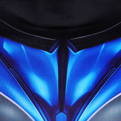Titans Dick Grayson Nightwing Blue Black Jumpsuit Outfits Cosplay Costume