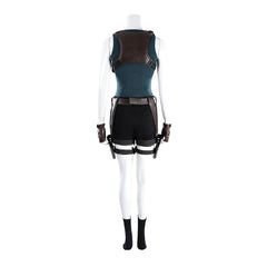 Tomb Raider (2026) Lara Croft Dark Blue Vest Set Outfits Cosplay Costume