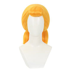 Toy Story (2026) Bo Peep Yellow Cosplay Wig Heat Resistant Synthetic Hair Accessories Props