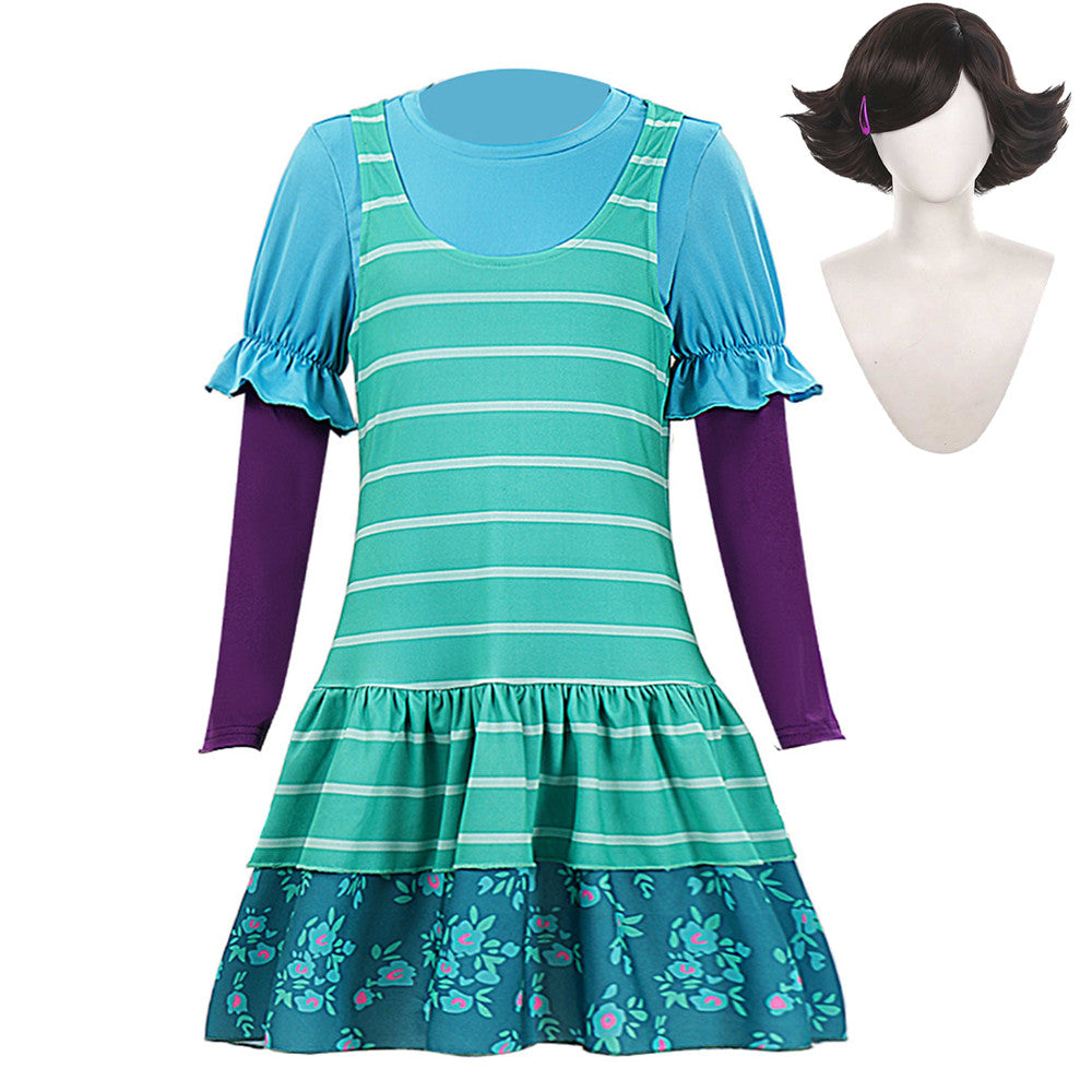Toy Story (2026) Bonnie Anderson Green Dress Set Outfits Cosplay Costume