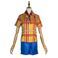 Toy Story (2026) Emily Yellow Shirt Blue Short Set Outfits Cosplay Costume