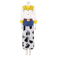 Toy Story (2026) Jessie White Yellow Cowgirl Set Outfits Cosplay Costume