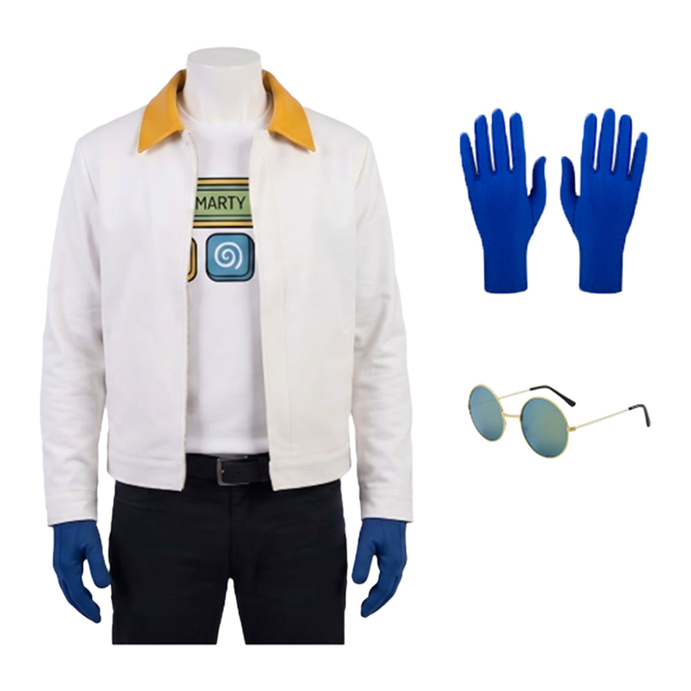 Toy Story (2026) Smarty Pants White Jacket Set Outfits Cosplay Costume