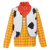 Toy Story (2026) Woody Yellow Shirt Vest Cowboy Outfits Cosplay Costume
