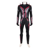 Tron: Ares (2025) Ares Black Red Jumpsuit Set Outfits Cosplay Costume
