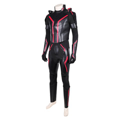 Tron: Ares (2025) Ares Black Red Jumpsuit Set Outfits Cosplay Costume