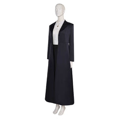 TV Agatha All Along (2024) Agatha Harkness Black Dress OutfitsCosplay Costume  Halloween Carnival Suit
