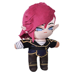 TV Arcane: League Of Legends 2 (2024) Vi Cosplay Plush Toys Cartoon Soft Stuffed Dolls Mascot Birthday Xmas Gift