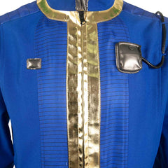 TV Fallout 2024 Vault 111 Dweller Unisex Blue Jumpsuit Cosplay Costume Outfits Halloween Carnival Suit