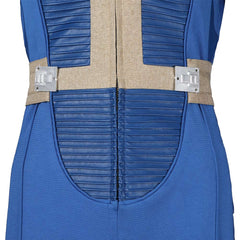 TV Fallout (2024) Women Vault 33 Dweller Blue Jumpsuit Outfits Cosplay Costume Halloween Carnival Suit