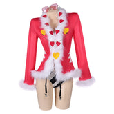 TV Hazbin Hotel 2024 Valentino Sexy Lingerie For Women Cosplay Costume Outfits Halloween Carnival Suit