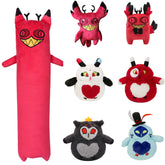 Hazbin Hotel (2024) Alastor Lucifer Blitzo Fizzarolli Angel Dust Cosplay Plush Toys Cartoon Soft Stuffed Dolls Mascot Birthday Xmas Gift