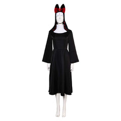 TV Hazbin Hotel (2024) Alastor Nun Black Dress Set Outfits Cosplay Costume Halloween Carnival Suit