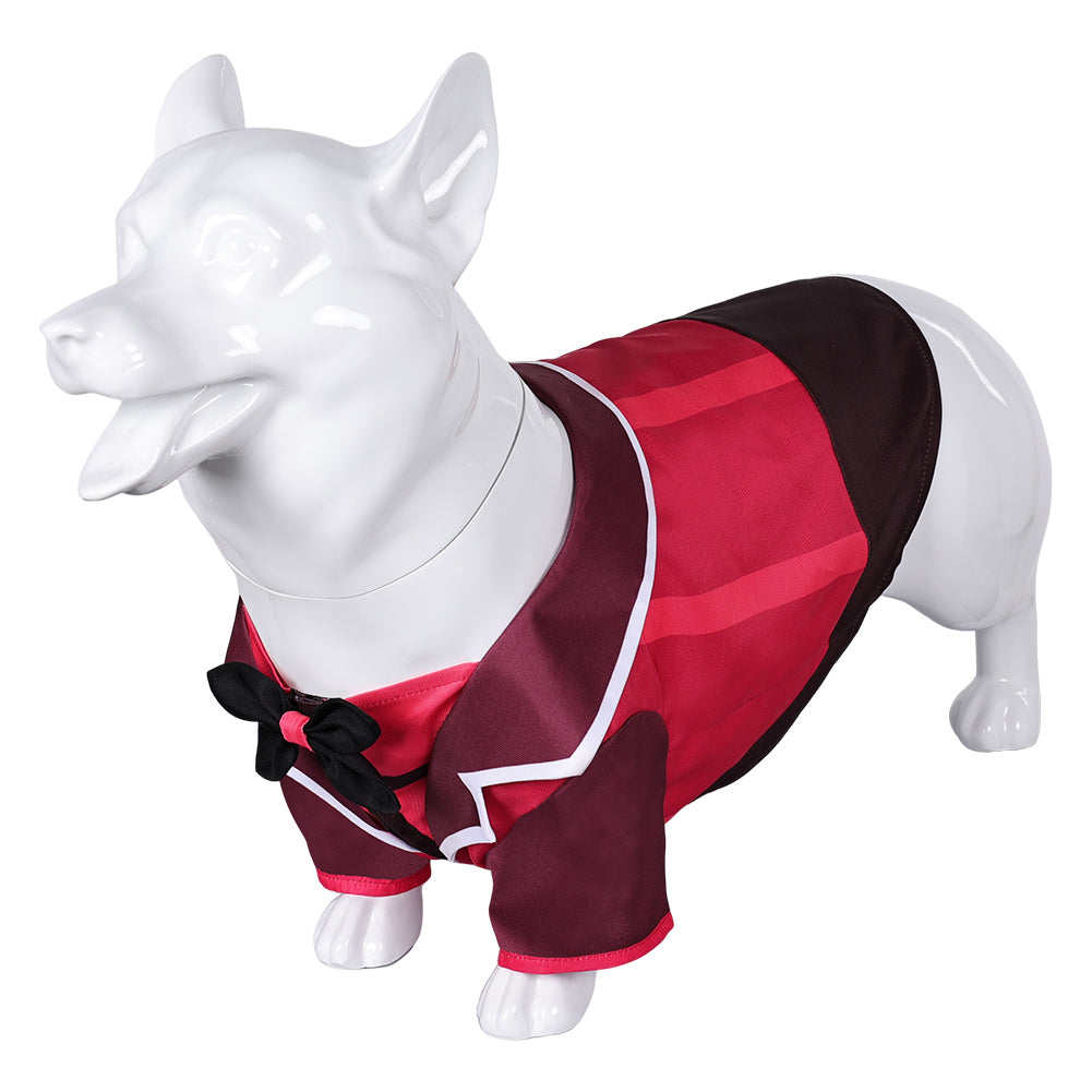 TV Hazbin Hotel (2024) Alastor Red Dogs Pet Outfits ​Cosplay Costume Halloween Carnival Suit