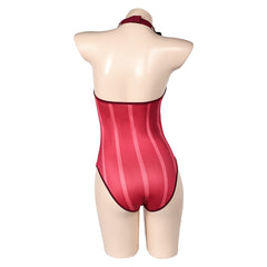 TV Hazbin Hotel (2024) Alastor Red Swimsuit Cosplay Costume Outfits Halloween Carnival Suit