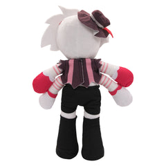 TV Hazbin Hotel (2024) Angel Dust Battle Outfits Cosplay Plush Toys Cartoon Soft Stuffed Dolls Mascot Birthday Xmas Gift - Original