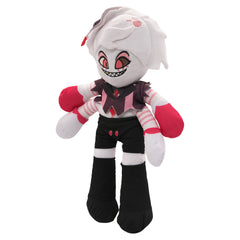 TV Hazbin Hotel (2024) Angel Dust Battle Outfits Cosplay Plush Toys Cartoon Soft Stuffed Dolls Mascot Birthday Xmas Gift - Original