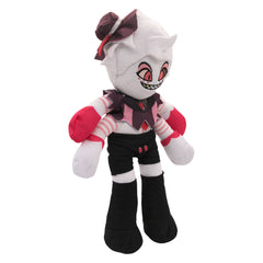 TV Hazbin Hotel (2024) Angel Dust Battle Outfits Cosplay Plush Toys Cartoon Soft Stuffed Dolls Mascot Birthday Xmas Gift - Original