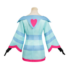 TV Hazbin Hotel (2024) Fizzarolli Sleepwear Blue Dress Simple Cosplay Costume Outfits Halloween Carnival Suit