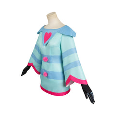 TV Hazbin Hotel (2024) Fizzarolli Sleepwear Blue Dress Simple Cosplay Costume Outfits Halloween Carnival Suit