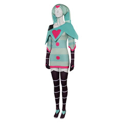 TV Hazbin Hotel (2024) Fizzarozzie Blue Dress Sleepwear Outfits Cosplay Costume Halloween Carnival Suit