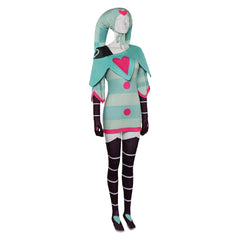 TV Hazbin Hotel (2024) Fizzarozzie Blue Dress Sleepwear Outfits Cosplay Costume Halloween Carnival Suit