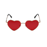 TV Hazbin Hotel (2024) Valentino Red Vintage Heart Sunglasses Cosplay Accessories Halloween Carnival Props
