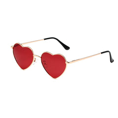 TV Hazbin Hotel (2024) Valentino Red Vintage Heart Sunglasses Cosplay Accessories Halloween Carnival Props