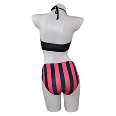 TV Hazbin Hotel (2024) Velvette Black Swimsuit Cosplay Costume Outfits Halloween Carnival Suit