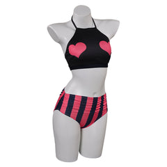 TV Hazbin Hotel (2024) Velvette Black Swimsuit Cosplay Costume Outfits Halloween Carnival Suit