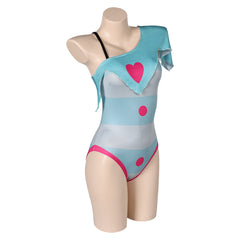TV Helluva Boss 2 (2024) Fizzarolli Blue Swimsuit Outfits Hazbin Hotel Cosplay Costume Halloween Carnival Suit - Coshduk