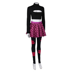 TV Helluva Boss 2 (2024) Sallie May Hell Beauty Dresses Outfits Hazbin Hotel Cosplay Costume Halloween Carnival Suit