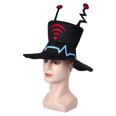 TV Helluva Boss 2 (2024) Vox Hat Cap Cosplay Hazbin Hotel Halloween Carnival Costume Accessories Props