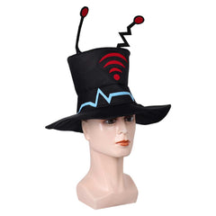 TV Helluva Boss 2 (2024) Vox Hat Cap Cosplay Hazbin Hotel Halloween Carnival Costume Accessories Props