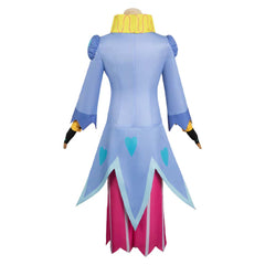 TV Helluva Boss Hazbin Hotel Fizzarolli Blue Clown Outfits Cosplay Costume Halloween Carnival Suit