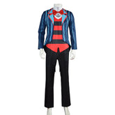 TV Helluva Boss Vox Blue Set Outfits Cosplay Costume Halloween Carnival Suit